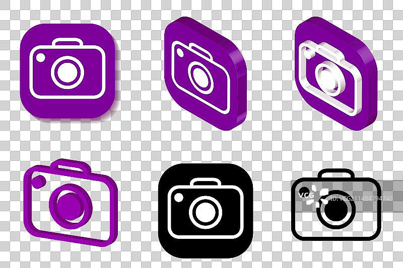 2.5D相机图片素材