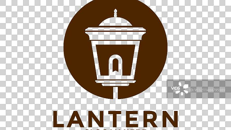 创意灯笼标志设计图片素材