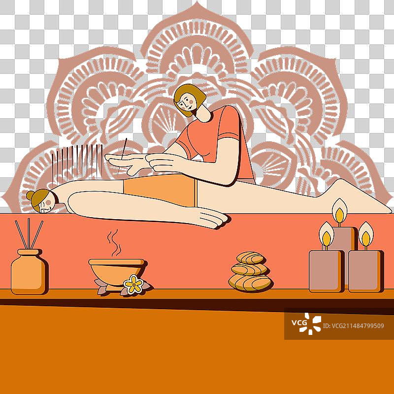 专业针灸治疗图片素材