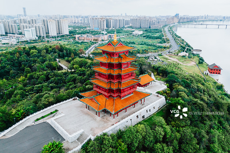 吉安神冈山公园图片素材