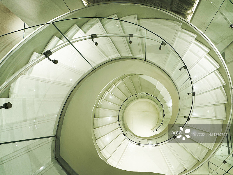 旋转楼梯俯视图图片素材