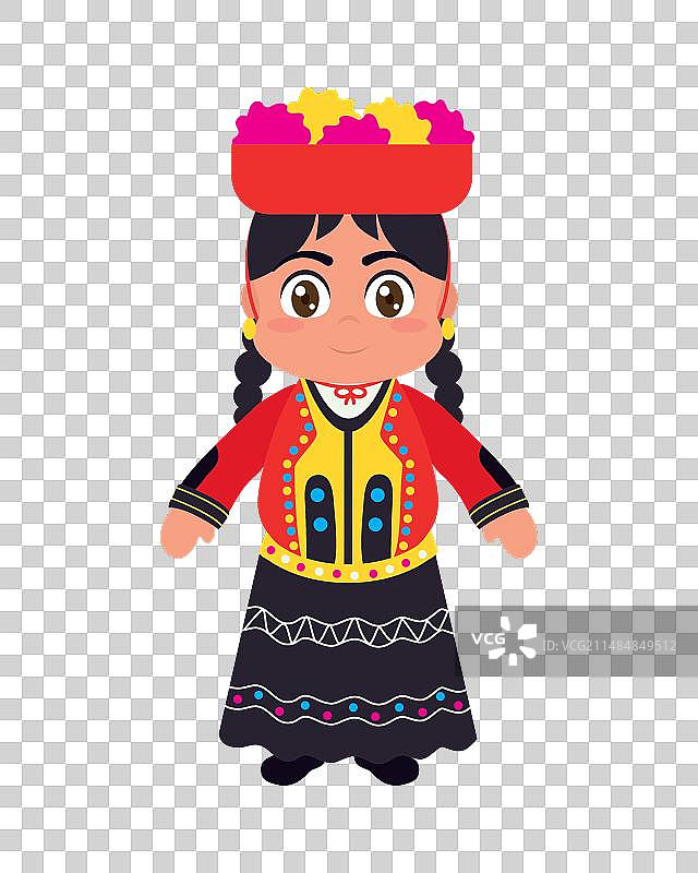 秘鲁女人图片素材