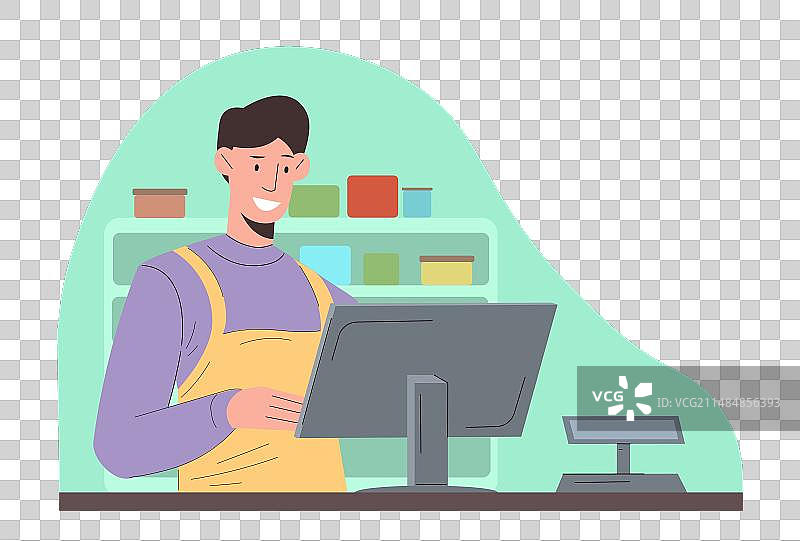 不同行业的职业人士图片素材