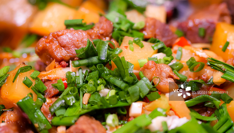 土豆炖牛腩图片素材