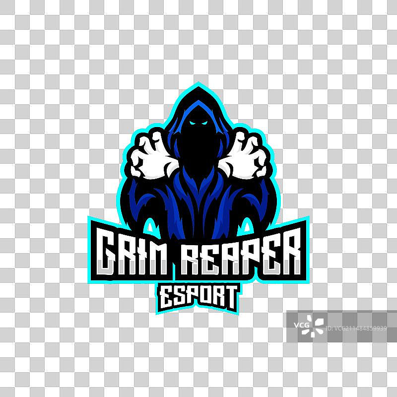 死神电竞团队Logo设计游戏吉祥物图片素材