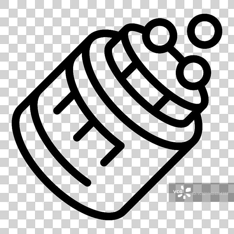 气泡药物罐图标轮廓医疗图片素材