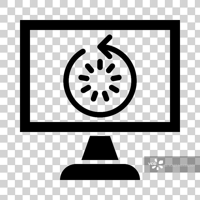 个人和商业用途的重启字形图标图片素材