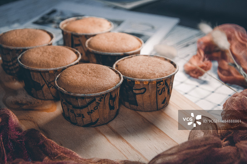 纸杯蛋糕图片素材