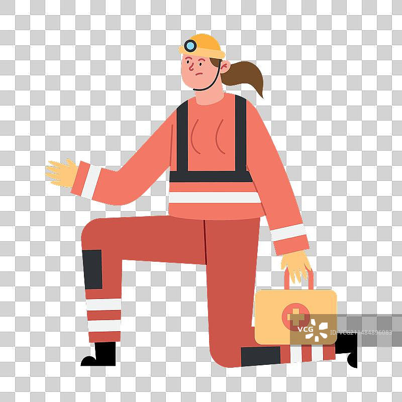 红十字会妇女的地震图片素材