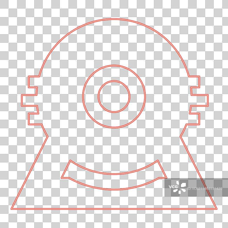 霓虹灯电动马达引擎图片素材