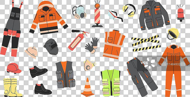 防护服和装备图片素材