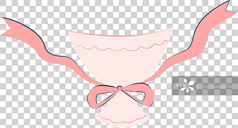 粉色花束包装纸图片素材