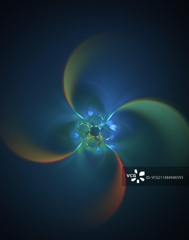 原子核抽象概念图图片素材