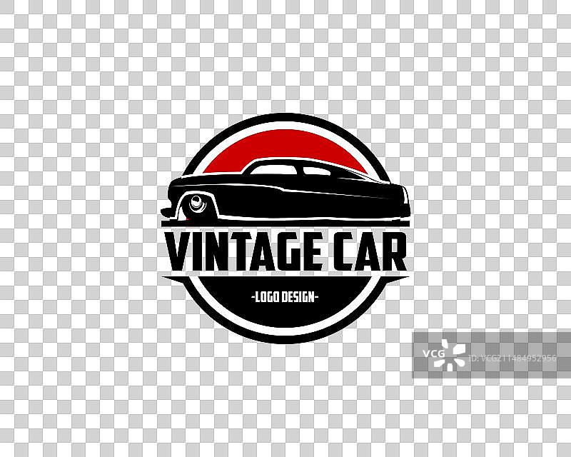 1949年水星双门轿跑老式汽车标志徽章图片素材