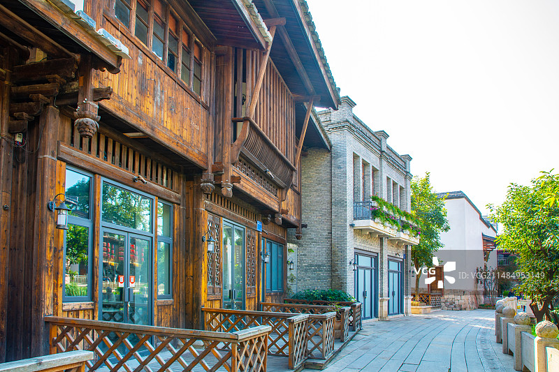 上下杭 老街 古街区 小巷 古街 福州 福州风光 历史文化街区 标志性景点图片素材