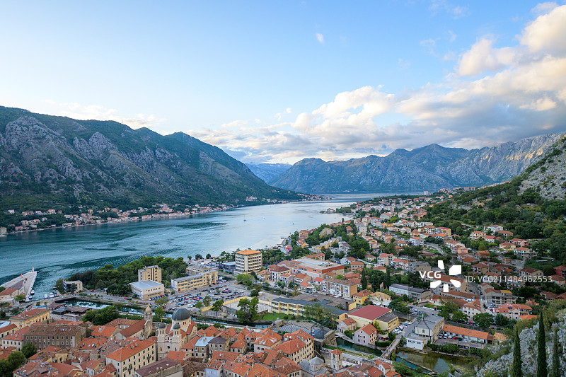 黑山科托尔湾图片素材