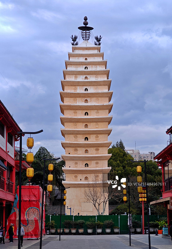 中国古塔揽胜/云南篇~昆明东寺塔【常乐寺塔】图片素材