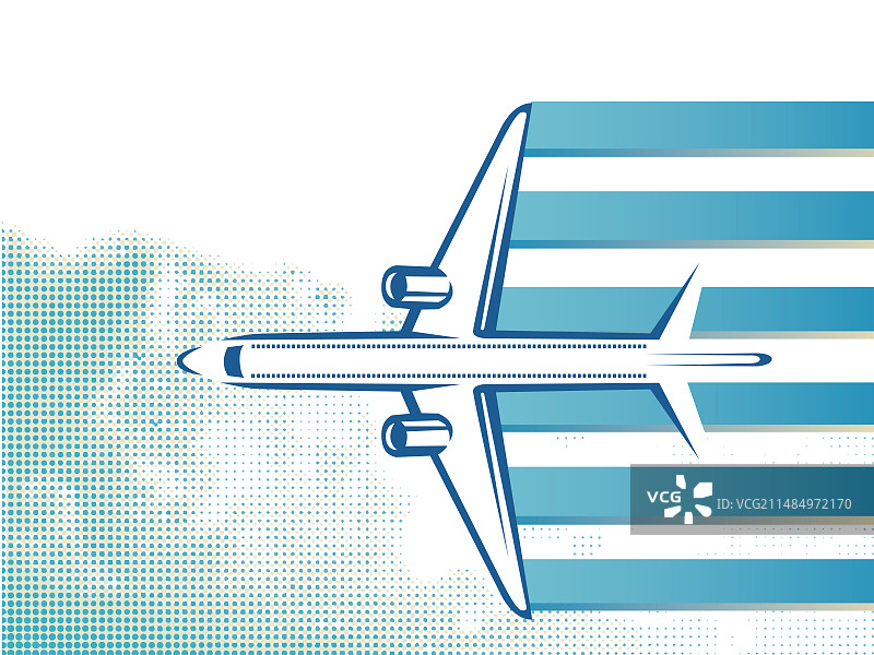 飞机运输天空城市图片素材