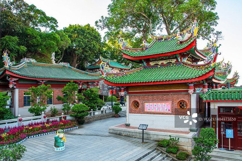 日光岩寺 寺庙 闽南古建筑 闽南寺庙 闽南风格 厦门 鼓浪屿图片素材