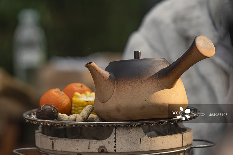 围炉煮茶图片素材