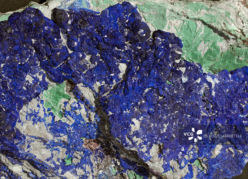 蓝铜矿图片素材