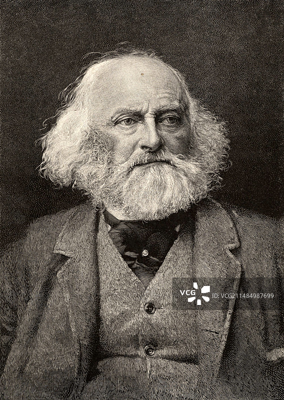 刘易斯·莫里斯·卢瑟福，天文学家图片素材