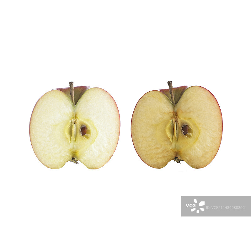 苹果切块图片素材