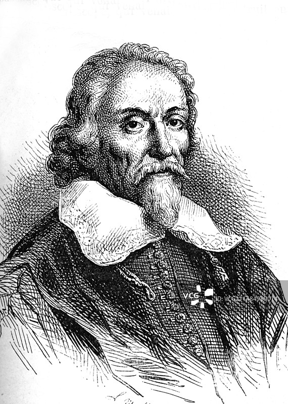 英国医生威廉·哈维图片素材