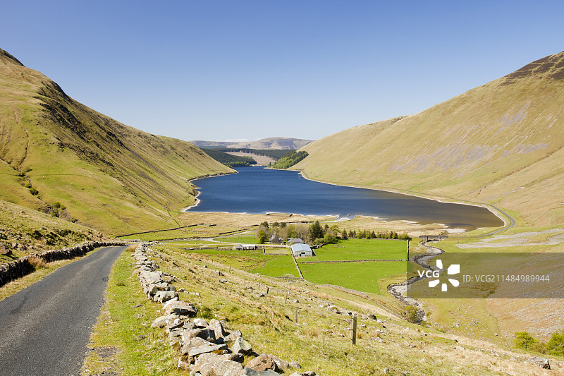 英国苏格兰塔拉水库图片素材