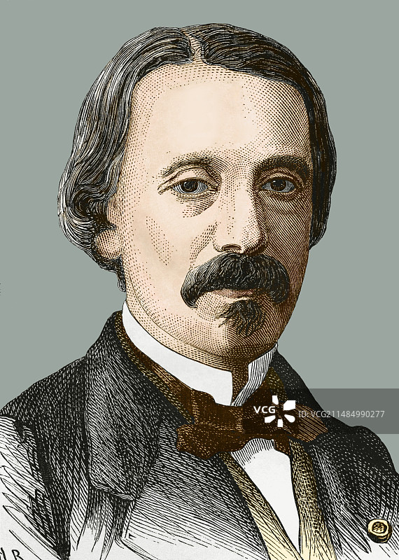 莱昂·傅科图片素材