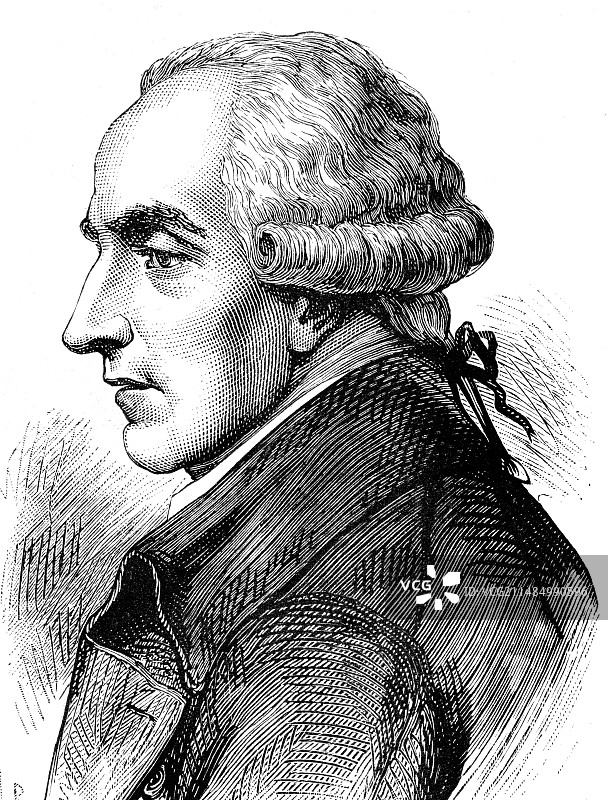 皮埃尔·拉普拉斯，法国数学家图片素材