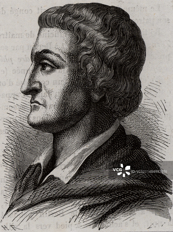 约翰·弗里德里希·伯特格,陶瓷艺术家图片素材