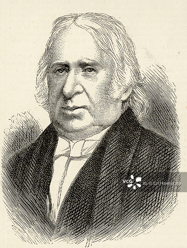 爱德华·皮斯英国铁路规划师图片素材