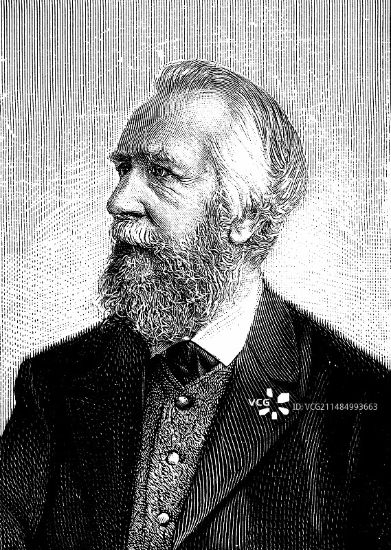 恩斯特·海克尔：德国动物学家图片素材