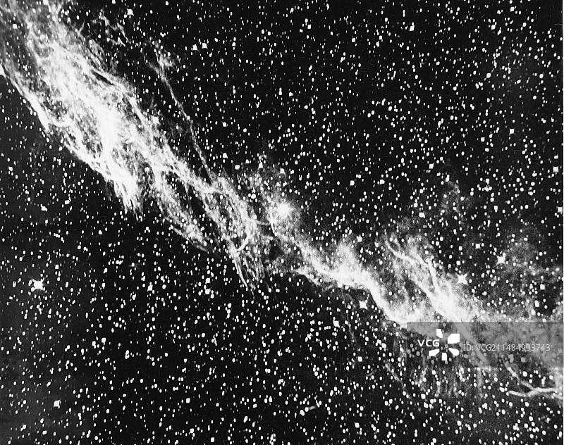 丝状星云，1908年图片素材