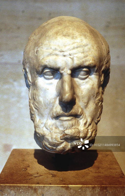 科斯岛的希波克拉底,古希腊医生图片素材