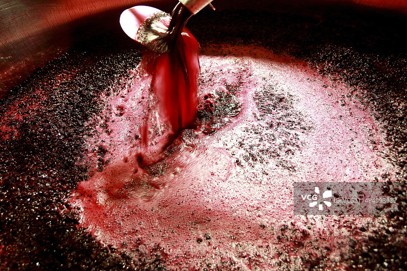 葡萄酒生产图片素材