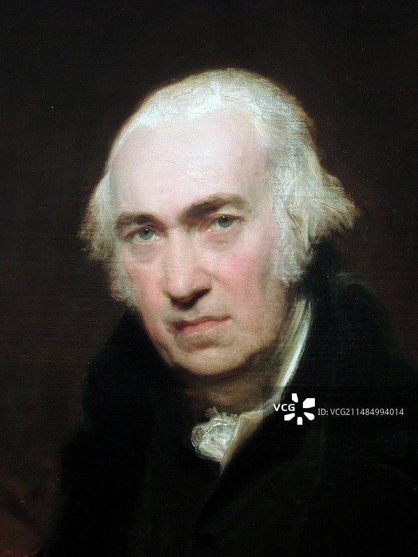 詹姆斯·瓦特肖像图片素材