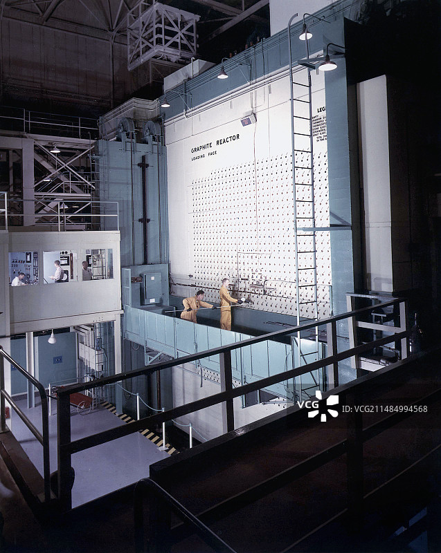 X-10石墨反应堆图片素材
