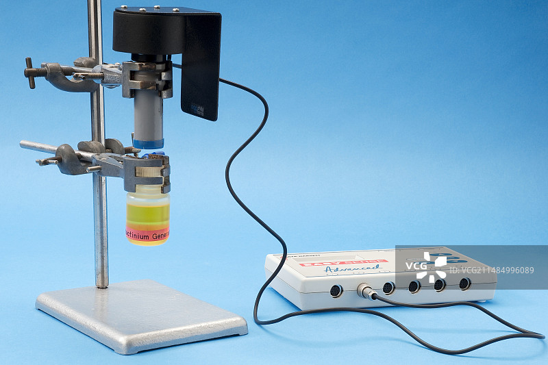 镤的半衰期测量图片素材