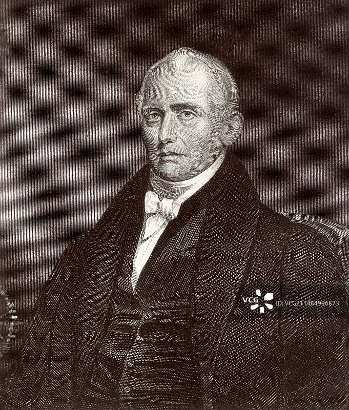 塞缪尔·斯莱特,美国实业家图片素材