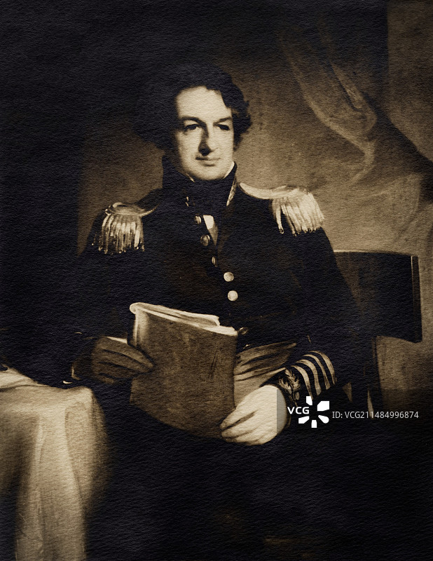 约翰·詹姆斯·艾伯特，美国制图师图片素材