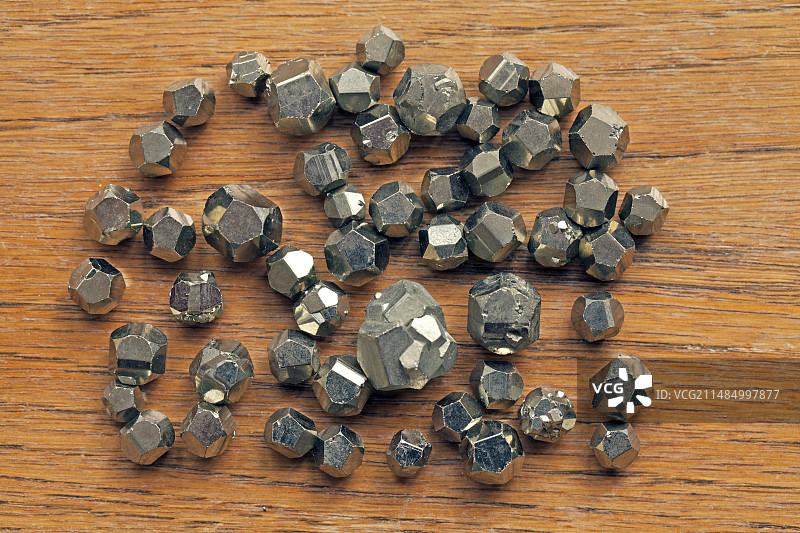 黄铁矿十二面体 II图片素材