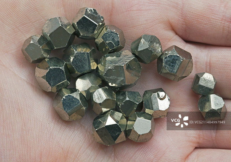 黄铁矿十二面体I图片素材