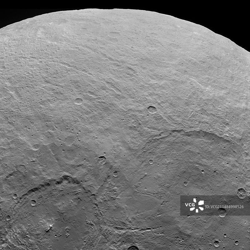 谷神星卫星图像图片素材