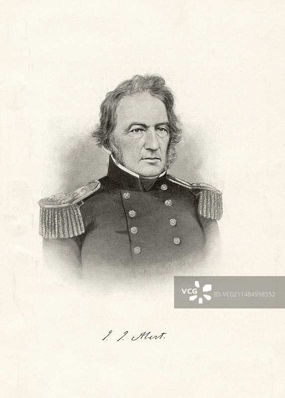 约翰·詹姆斯·艾伯特，美国制图师图片素材