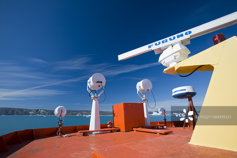 安全设备和雷达图片素材