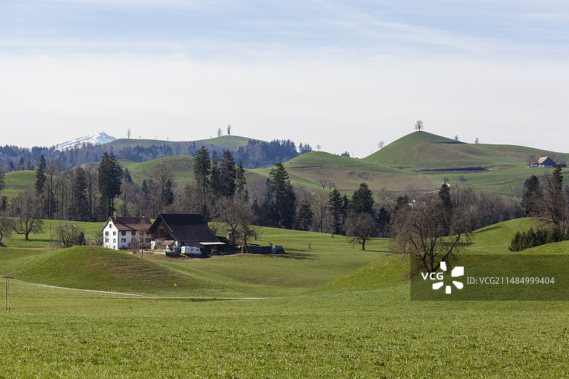 冰碛丘地貌图片素材