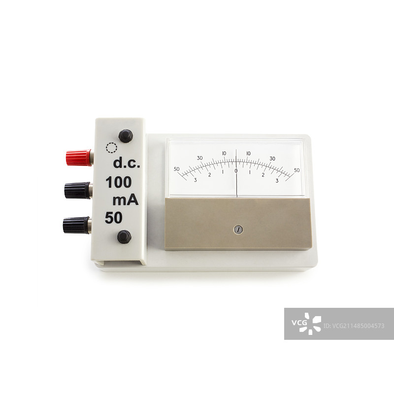 中心零位电流表图片素材