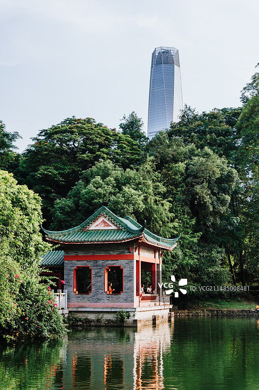 东莞旗峰公园图片素材